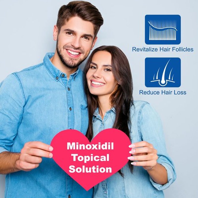 5% Minoxidil Spray 2PCS, Minoxidil for Women Hair Growth, Minoxidil for Men Hair and Beard, Minoxidil Spray for Men and Women.