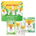 Burt's Bees Travel Size Gentle Skin Care Set - Cleanser, Towelettes, Lotion & Mask for Sensitive Skin