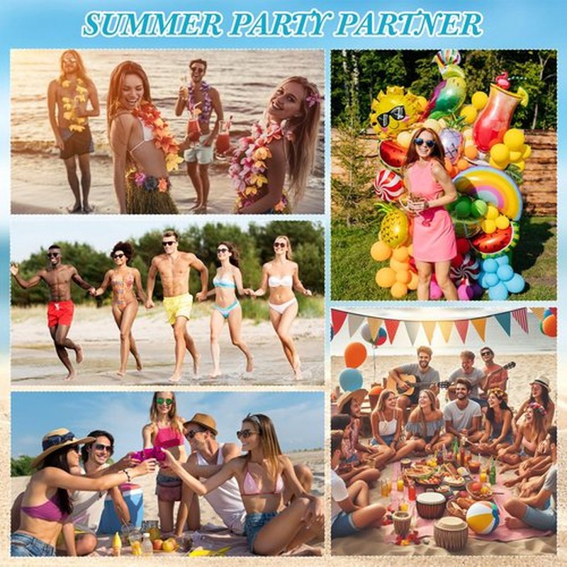 Dansib 72 Pcs Mini Sunscreen Bulk for Summer Party Wedding SPF 30 Water Resistant Sunscreen Lotion Bulk 1oz Travel Size for Thank You Gifts Wedding Party Supplies (Beach)