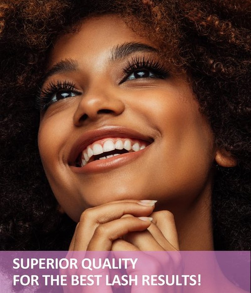 Eyelash Extensions D Curl by Stacy Lash/Black Individual Mink Lashes Supplies (0.05mm;11mm)