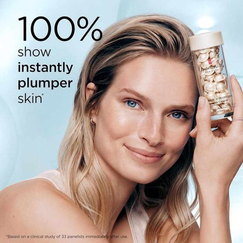 Elizabeth Arden Hyaluronic Acid Serum Capsules - Hydrating Peptides for Plump Skin