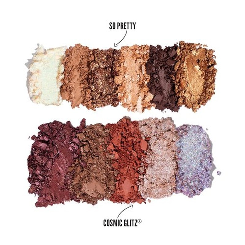Formula Z - Cosmic Glitz Eye Shadow Palette | Longwearing, Richly Pigmented Glitter Shades - 1 Pc
