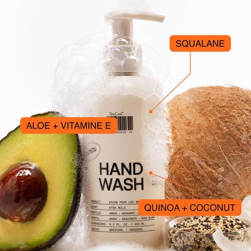 DedCool Hand Wash | 01 Taunt | Squalane, Aloe & Marshmallow Root | Gentle, Hydrating Cleanser | Non-Toxic, Vegan | 8.5 fl oz
