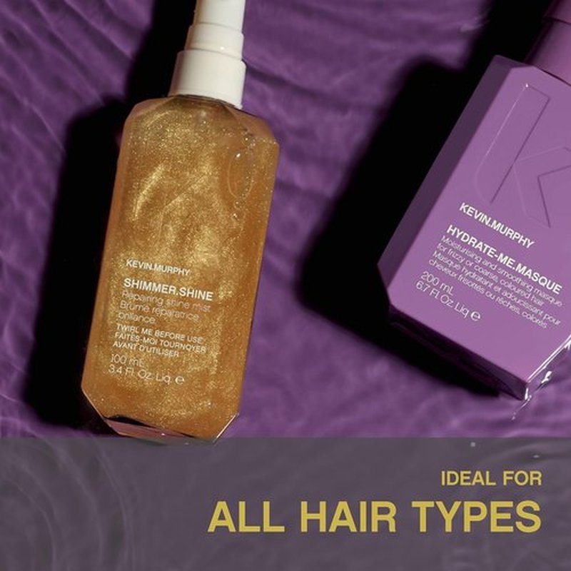 KEVIN.MURPHY SHIMMER.SHINE Hair Mist - Nourishing Repair Spray for All Hair Types - 100 mL / 3.4 fl oz
