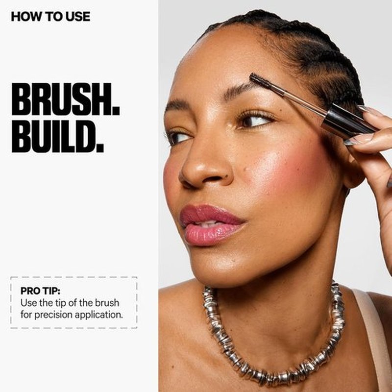 Milk Makeup KUSH High Roll Brow Tint - Volumizing Tubing Gel Shapes & Sets Eyebrows for 24 Hours - Water Resistant & Smudge-Proof