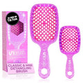 FHI Heat - UNbrush Detangling Brush Combo Pack | Original & Mini for All Hair Types - Pain-Free Styling