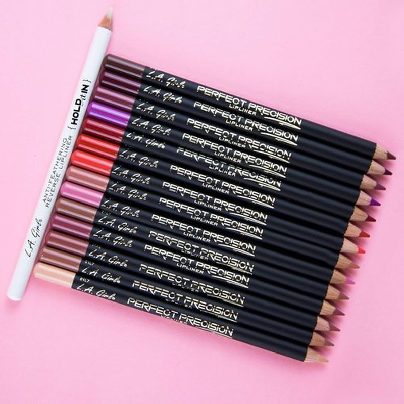 L.A. Girl Perfect Precision Lipliner - Deep Red Shade for Flawless Definition | Long-Lasting Formula