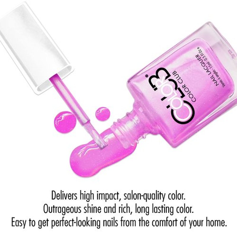 Color Club Choose Happiness Color Club Nail Lacquer .5 Fl Ounce - 15 Ml, 0.5 fluid_ounces