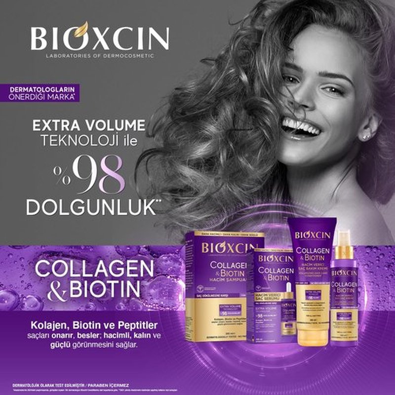 BIOXCIN Collagen Bıotın Volumizing Hair Care Cream 250 ML