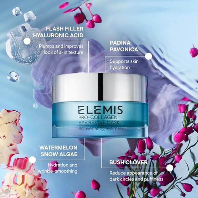 ELEMIS Pro-Collagen Eye Revive Mask - Anti-Wrinkle Treatment That Brightens, Rejuvenates & Hydrates