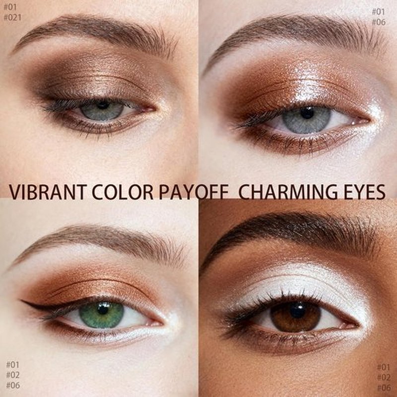 Skiennix Matte Cream Eyeshadow Stick - Waterproof, Long-Lasting & Blendable | 1 Caramel