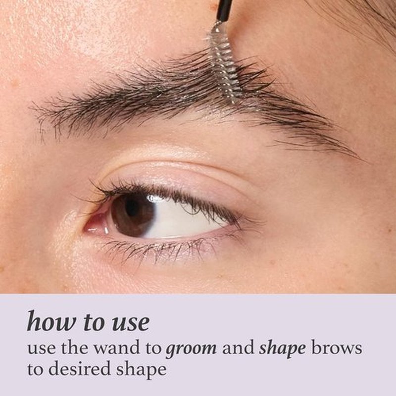 Julep Brow 101 Clear Eyebrow Sculpting Gel - Precision Brush for Long-Lasting, Tamed Brows