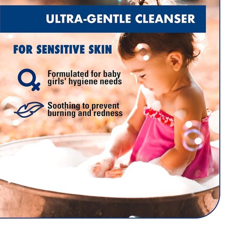 Helan Linea Bimbi Bio-Feminine Wash - Gentle Intimate Cleanser with Aloe Vera & Chamomile | 125ml (4.2 fl oz)