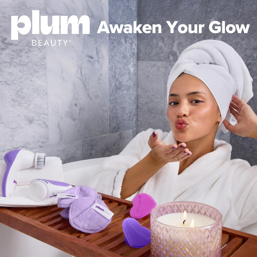Plum Beauty Double-Sided Dermaplaning Razors (4-Pack) - Womens Facial Razors