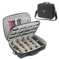 Luxtude Large Barber Case, Barber Bags for Clippers and Supplies, Large Hair Clipper Case for Travel, Clipper and Trimmer Cases, Barbers Accessories for Wahl 5Star/Hatteker/Oneisal/Andis Grooming