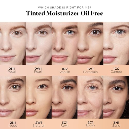 Laura Mercier Tinted Moisturizer - Oil-Free Skin Perfector with SPF 20 | All-Day Shine Control, Sheer Coverage