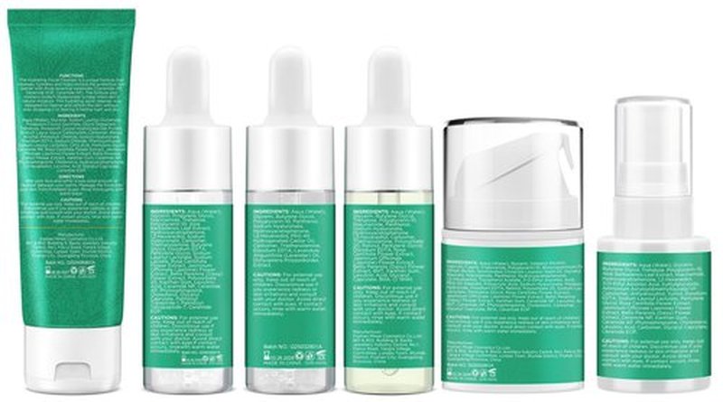 Lifting & Firming Anti-Aging Skin Care Set Kit for Women Teens,Niacinamide Retinol Serum,Hyaluronic Acid Serum,Skincare Gift Set,Facial Skin Care Products,Face Care Routine Kit Christmas Gift Women