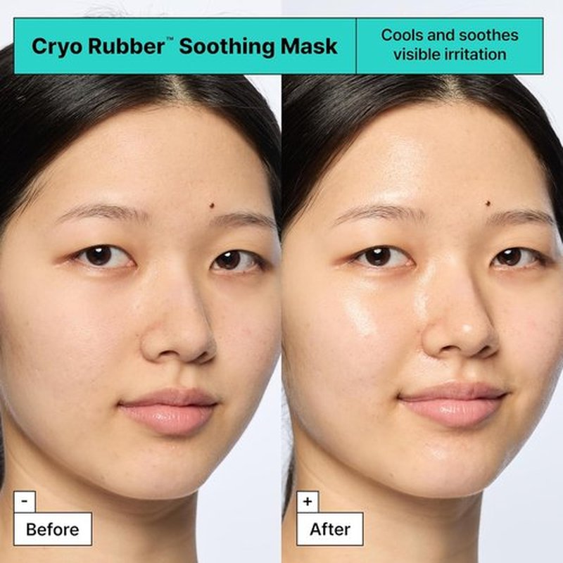 Dr.Jart+ Cryo Rubber Face Mask - Cooling Serum Ampoule for Radiant Skin | Travel Size