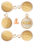 haikuluo Natural Loofah face Scrubber Pads, 6 Pack