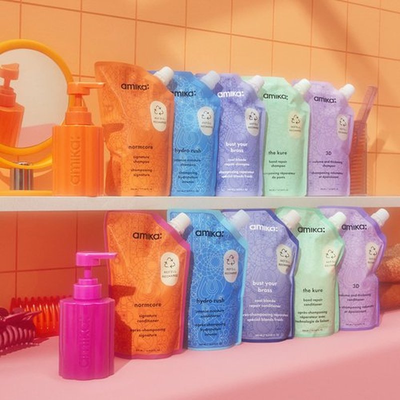 amika Forever Friend Refillable Conditioner Bottle