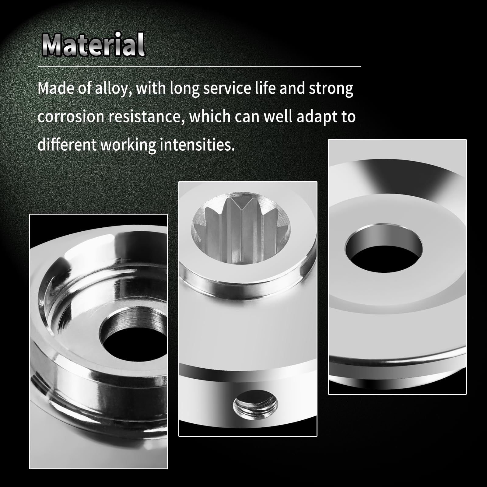 AQBB Blade Kit Hardware Compatible with Echo SRM Trimmer Blade Hardware/Upper Lower Adapter Plate Kit Fits SRM-225，Fit All SRM Family. Except The High Torque Version，C535000160 ，90051100010