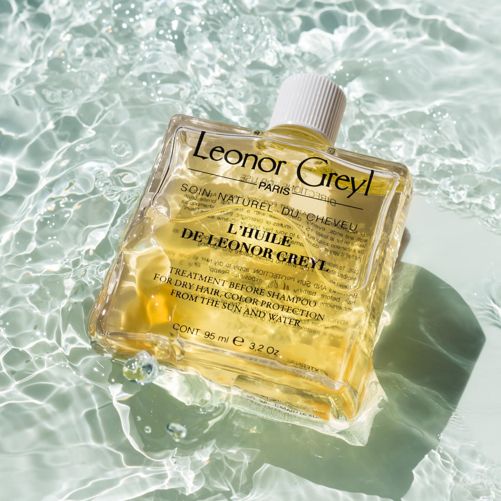 Leonor Greyl L'Huile Pre-Shampoo Treatment for Hair | Hair Oil Treatment for Dry Hair, Protection from the Sun and Water, 3.2 FL OZ, Made In France