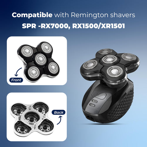 2 Pack Shaver Replacment Heads for Remington Balder Pro XR7000 Head Shaver