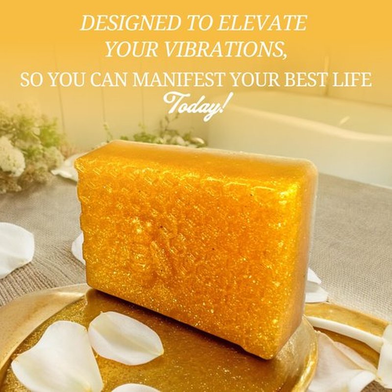 The Goddess Of Flame Oshun Spiritual Magickal Soap Bar for Love, Wealth, Fertility and Marriage| Vegan Glycerin Soap | Abundance, Peace & Good Fortune Rituals | Wiccan Pagan Hoodoo Magick