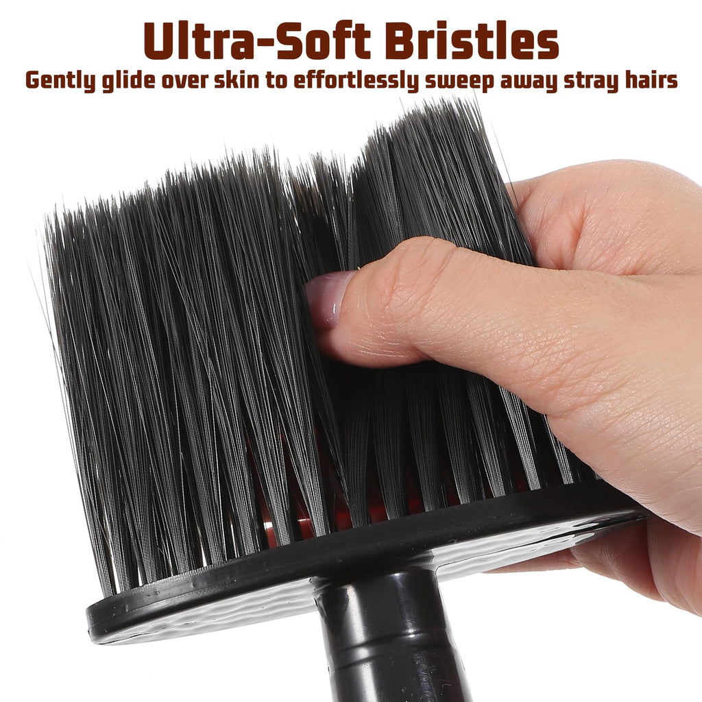 2 Pack Barber Brush, Neck Duster Brush Professional Soft Cleaning
