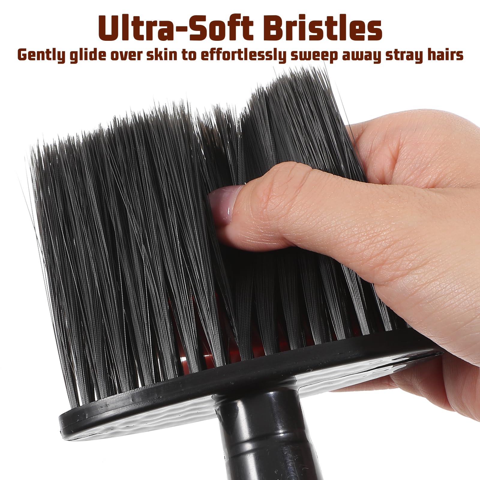 2 Pack Barber Brush, Neck Duster Brush Professional Soft Cleaning