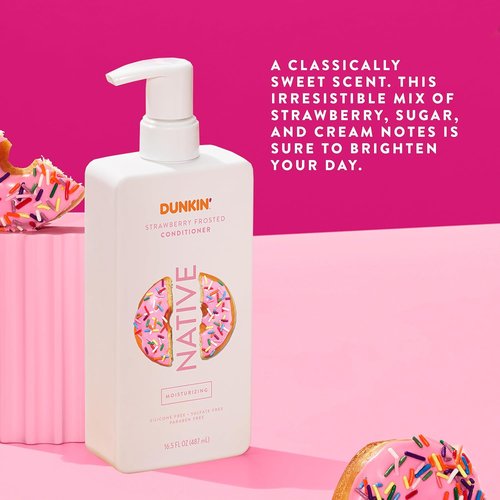 Native Strawberry Frosted Conditioner - Limited Edition | 16.5 oz for Nourished Hair