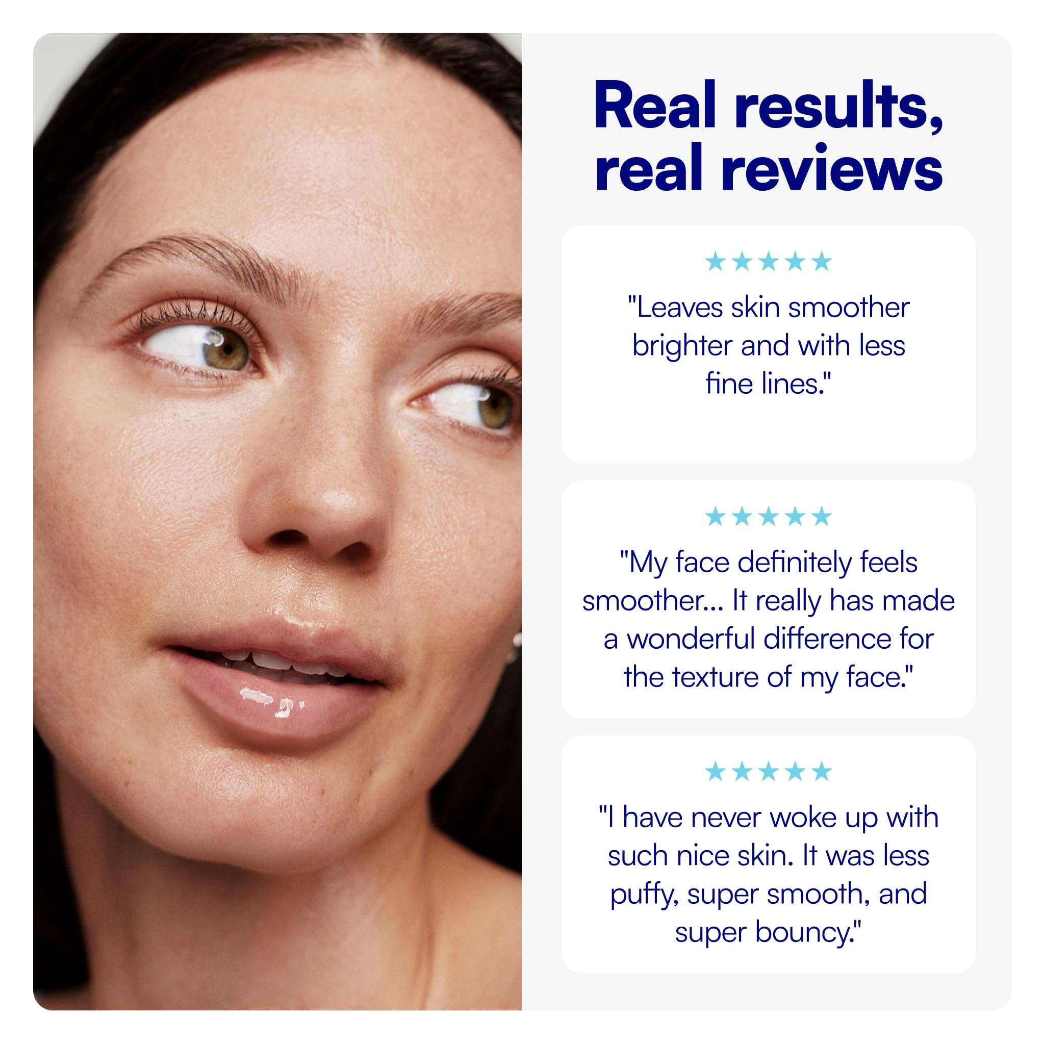 Bliss Renew & Smooth Night Serum – Glycolic Acid + Polyhydroxy Acid Exfoliating Serum – Resurfaces Skin, Smooths Texture & Brightens Tone Overnight – 1 Fl Oz