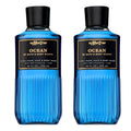 Bath & Body Works 3-in-1 Hair, Face & Body Wash for Men - Ocean Scent with Pro-Vitamin B5 & Aloe, 10 fl oz | 2 Pack
