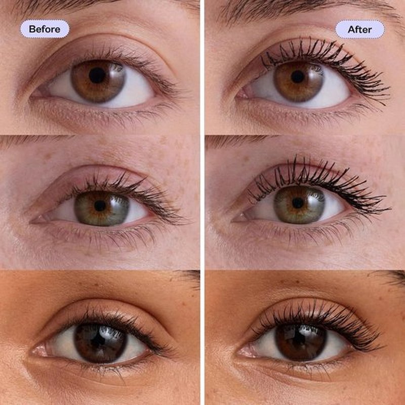 Kosas Mini Soulgazer Mascara - Lengthening & Lifting Peptide Formula | Smudge-Proof, Clump-Free, Vegan