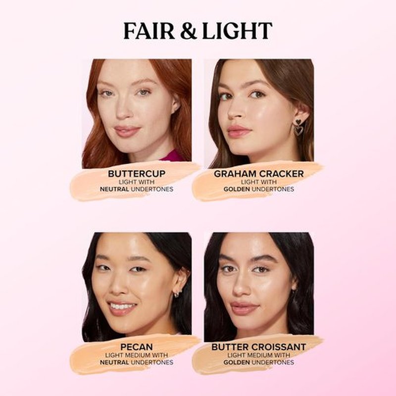 Too Faced Born This Way Concealer - Ethereal Light, Non-Creasing & Waterproof, 0.16 Fl Oz | Brightens Dark Circles with Hyaluronic Acid