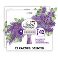 BIC Soleil 4 Escape Scented Womens Disposable Razors, 12 Count, 4 Blades