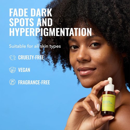 Good Molecules Discoloration Correcting Serum - Target Dark Spots & Hyperpigmentation - 1 FL Oz Face Care