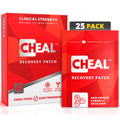 CHEAL Recovery Patch - 25 Pack - Patches for Better Morning | Before Drinking Use - Wake Up Refreshed | Natural Ingredients Patch for Party - Individually Packed