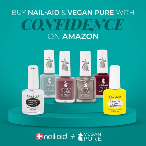 Nail-Aid Gel Xtreme Shine Top Coat, Clear, 0.55 Fluid Ounce (Pack of 2)