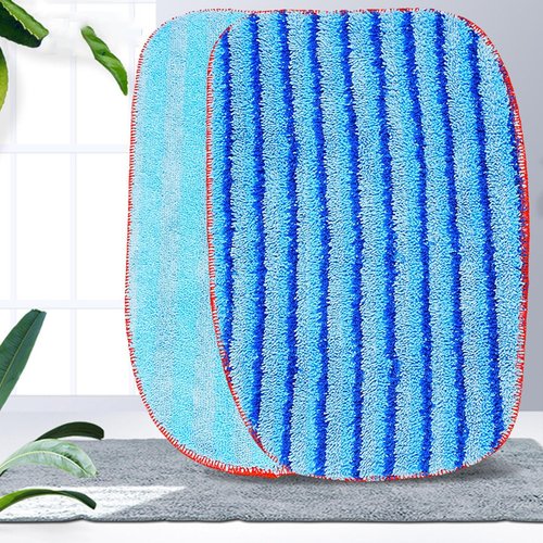 McCulloch Microfiber Mop Pads - 4 Pack Refills for MC1375 & MC1385 Steam Cleaners
