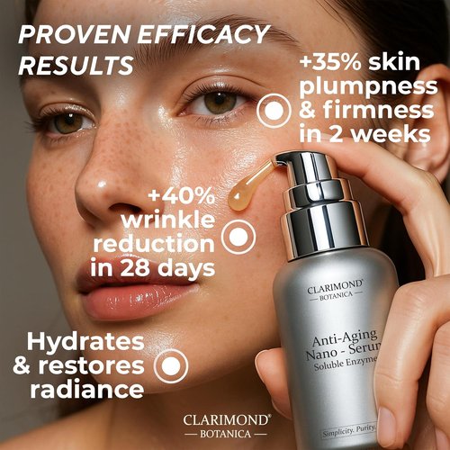 Skiennix Collagen & Peptide Boosting Anti-Aging Face Serum - Brightening, Hydrating, Fast-Absorbing Formula for Youthful Skin
