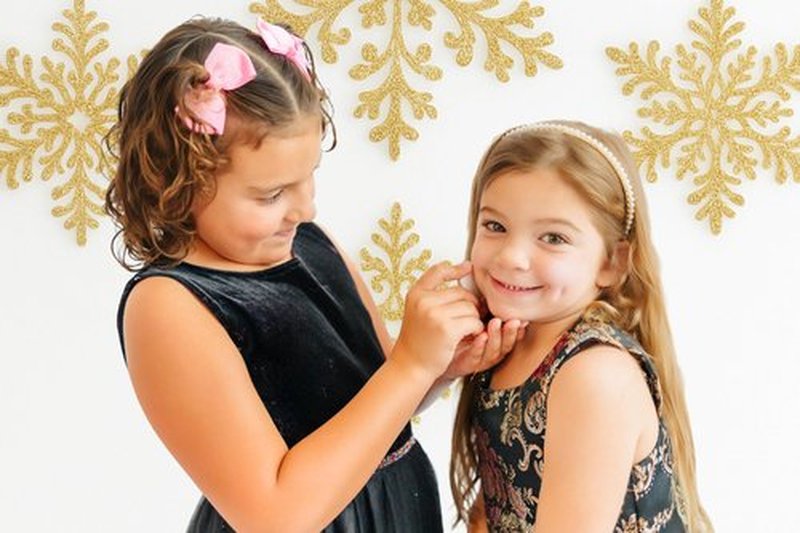 Klee Naturals Holiday Blush and Lip Shimmer Makeup Kit. Gentle and Non-Toxic. Perfect for Kids and Tweens. Made in USA. (Crystal Glow)