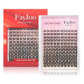 Dramatic Volume Lash Clusters, 0.05mm Thin Band 8-18mm C Curl, DIY Lash Extension Reusable, FayJoo BOLDEE 11 Lash Only