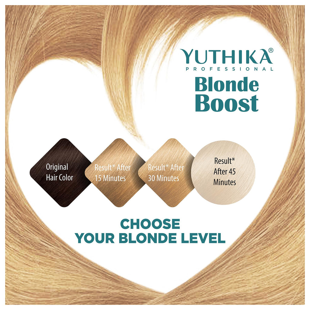 Yuthika Professional Blonder Bleach Powder for Hair Bleaching Powder for Dark Hair| Hair Color Lightener Lightening Hair Bleach with Blonde Radiance Hair Color Lifter, Lifts Up to 9 Levels - 17.6 Oz
