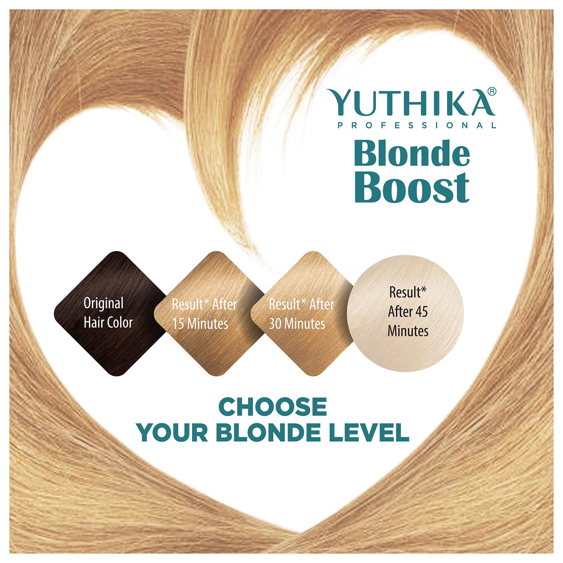 Yuthika Professional Blonder Bleach Powder for Hair Bleaching Powder for Dark Hair| Hair Color Lightener Lightening Hair Bleach with Blonde Radiance Hair Color Lifter, Lifts Up to 9 Levels - 17.6 Oz