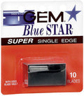 Gem Blue Star Super Single Edge Blades