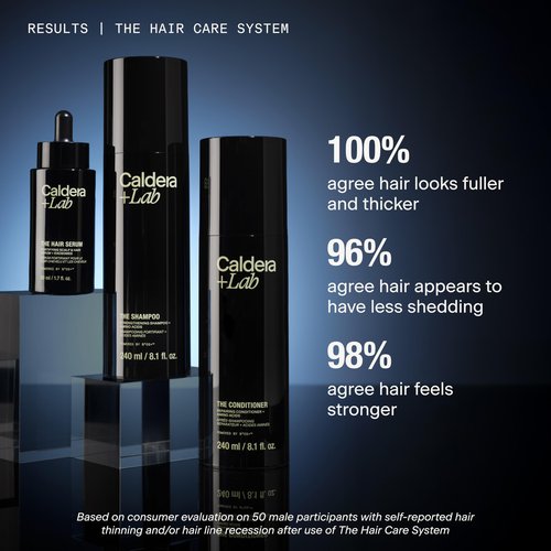 Caldera + Lab The Conditioner | Men’s Moisturizing Hair Conditioner, Hydrating & Nourishing for Soft, Shiny Hair, Dermatologically Tested - All Hair Types
