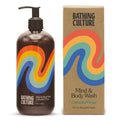 Bathing Culture Organic Body Wash for Women and Men, Natural Shower Gel, Biodegradable, Sustainable, Vegan Personal Care, 16 fl oz Plastic Bottle, Cathedral Grove Scent