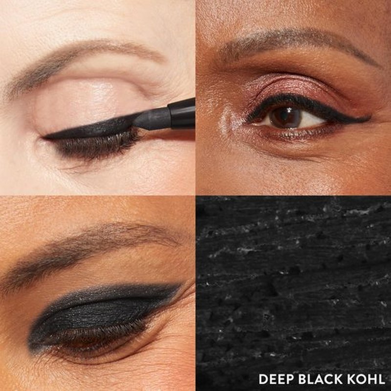LAURA GELLER NEW YORK Kajal Kohl Eyeliner Pencil - Longwear, Smooth & Blendable, Deep Black