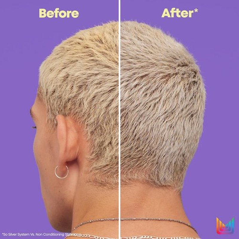 Matrix So Silver Deep Conditioning Conditioner - Repair Dull Blonde & Silver Hair | Vegan Formula for Dry, Damaged Hair